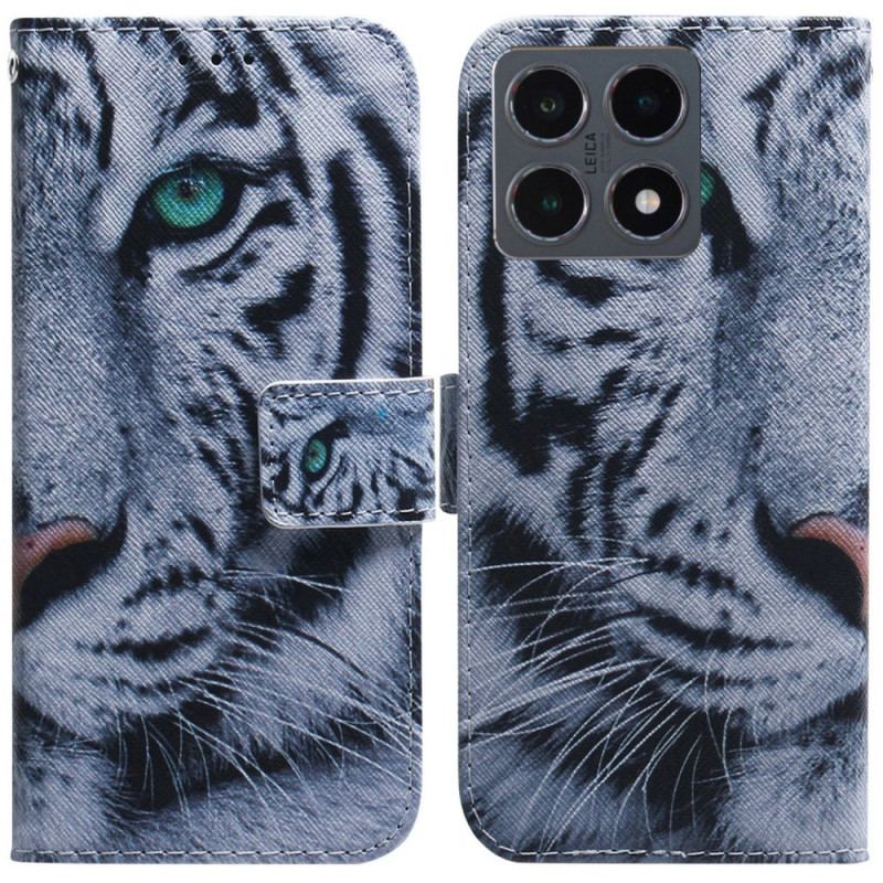 Housse Xiaomi 15T Tigre Blanc