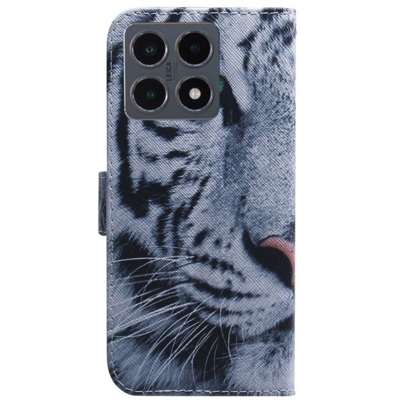 Housse Xiaomi 15T Tigre Blanc