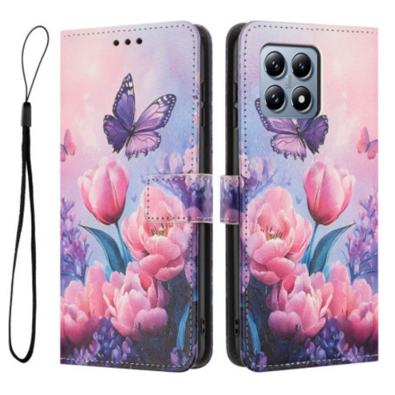 Housse Xiaomi 15T Tulipes Roses