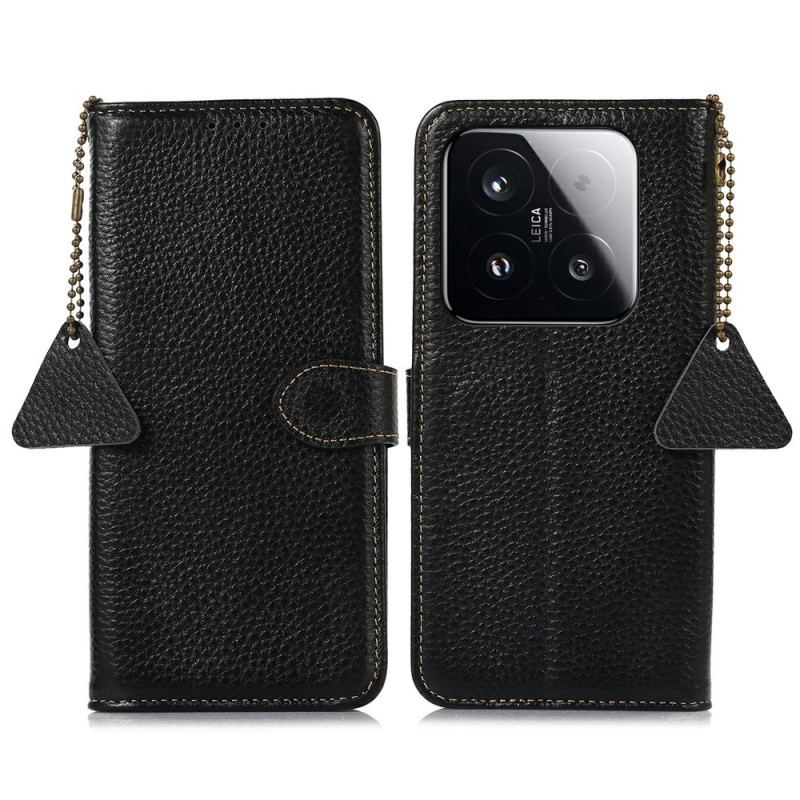 Housse Xiaomi 15T Vrai Cuir Protection RFID