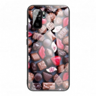 Coque Xiaomi Redmi Note 10/10S/Poco M5s Verre Trempé Chocolat