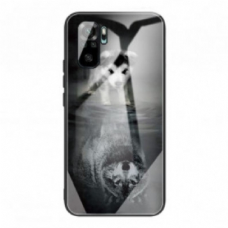 Coque Xiaomi Redmi Note 10/10S/Poco M5s Verre Trempé Rêve de Chiot