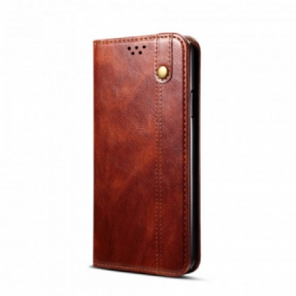 Flip Cover Xiaomi Redmi Note 10/10S/Poco M5s Simili Cuir Ciré
