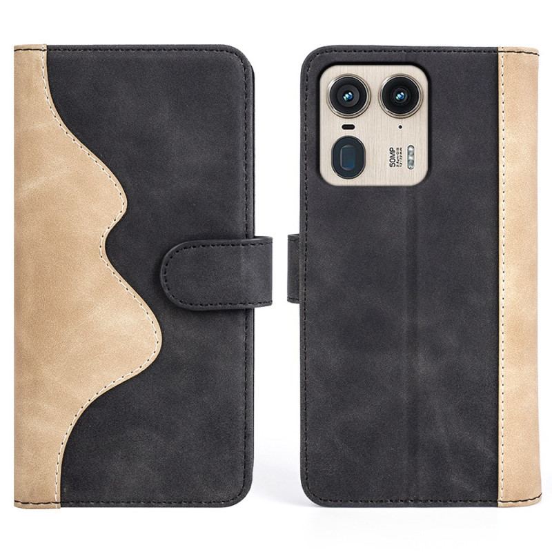 Housse Motorola Edge 50 Ultra Bicolore Design