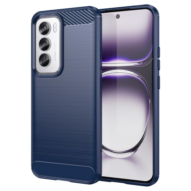 Coque Oppo Reno 12 Pro 5G Texture Fibre de Carbone
