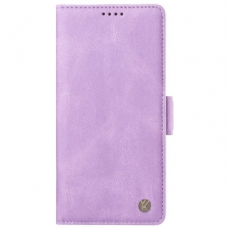 Housse Oppo Reno 12 Pro Effet Daim YIKATU