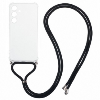 Coque à Cordon Samsung Galaxy S25 FE Transparente