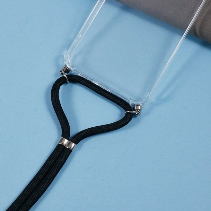 Coque à Cordon Samsung Galaxy S25 FE Transparente