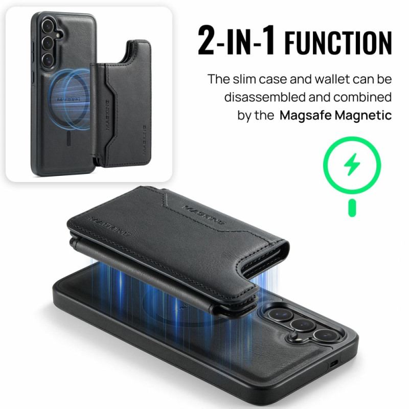 Coque Galaxy S25 FE Magnétique Porte-cartes MAGKING