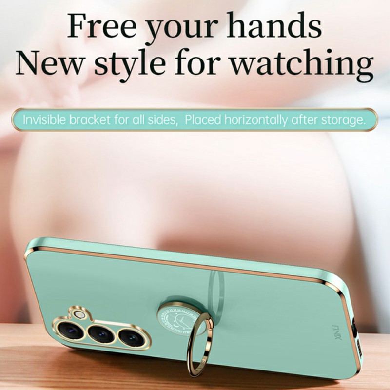 Coque Samsung Galaxy S25 FE Anneau-Support XINLI