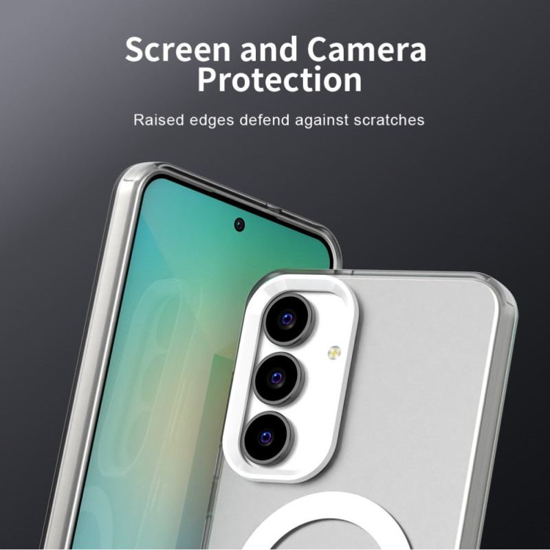 Coque Samsung Galaxy S25 FE Compatible MagSafe Anti-Chute