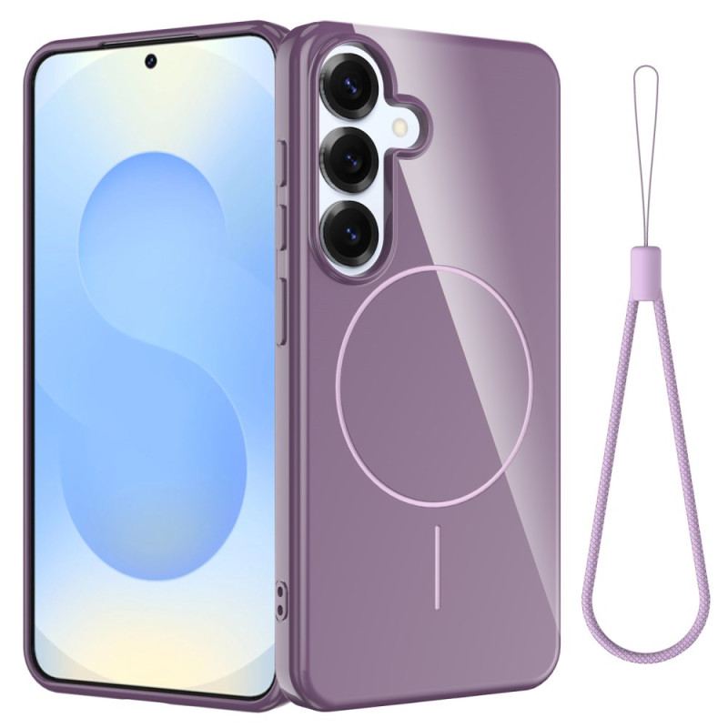 Coque Samsung Galaxy S25 FE Compatible MagSafe avec Dragonne