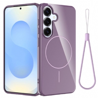 Coque Samsung Galaxy S25 FE Compatible MagSafe avec Dragonne