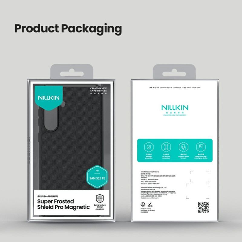 Coque Samsung Galaxy S25 FE Compatible MagSafe Frosted Shield Pro NILLKIN