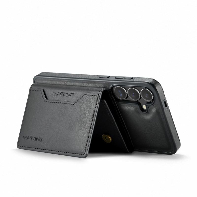 Coque Samsung Galaxy S25 FE Compatible MagSafe Portefeuille Détachable MAGKING