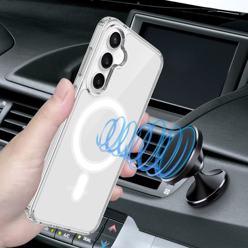 Coque Samsung Galaxy S25 FE Compatible MagSafe Transparente