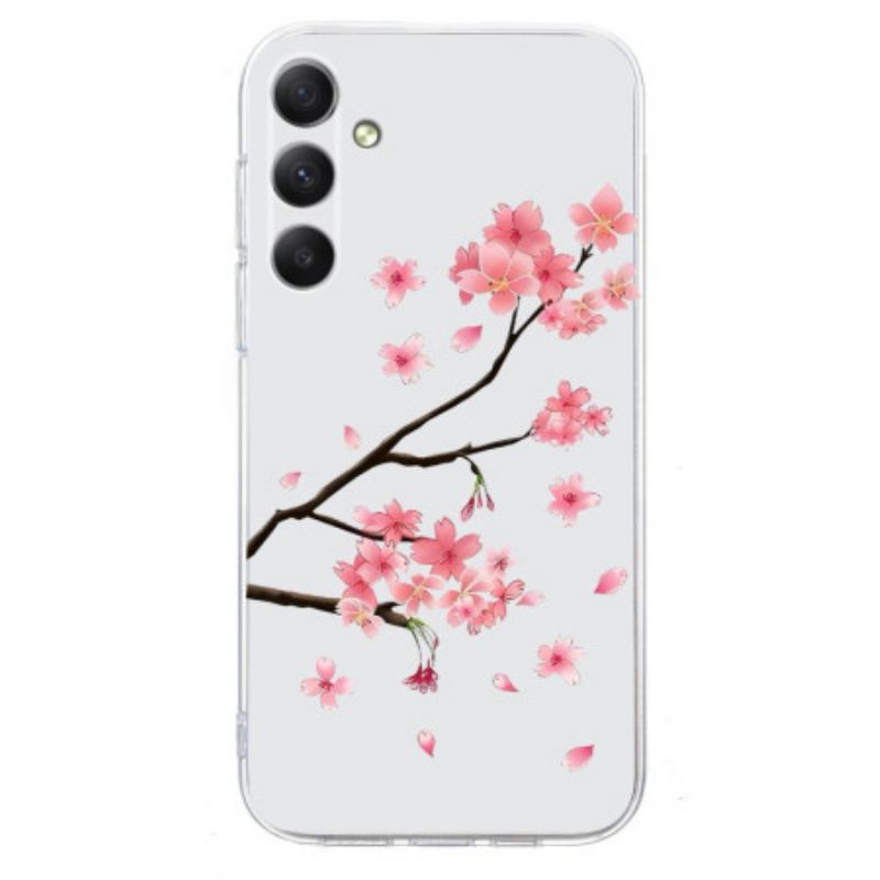 Coque Samsung Galaxy S25 FE Fleurs de Prunier