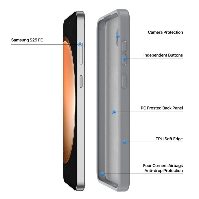 Coque Samsung Galaxy S25 FE Hybride Givrée
