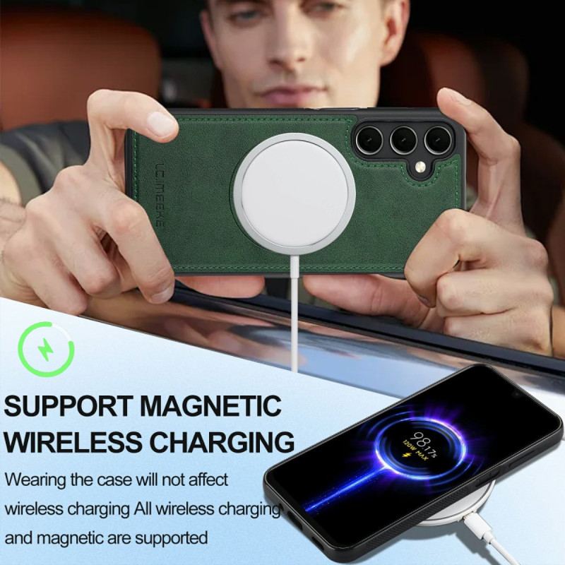 Coque Samsung Galaxy S25 FE Magnétique avec Porte-Cartes Détachable