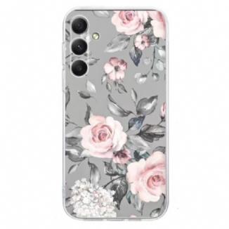 Coque Samsung Galaxy S25 FE Motif Floral