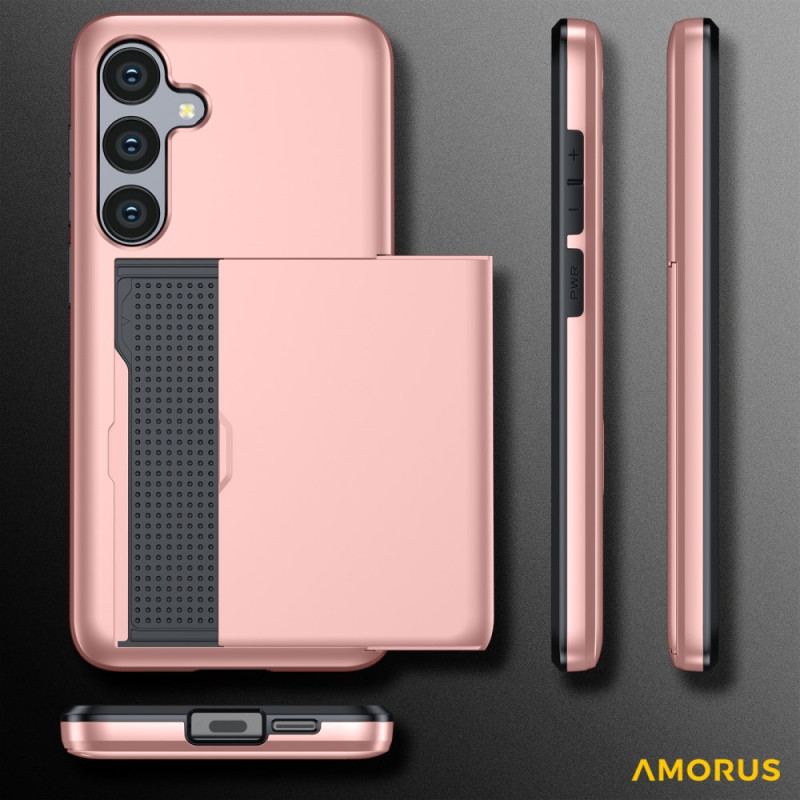 Coque Samsung Galaxy S25 FE Porte-Cartes Coulissant