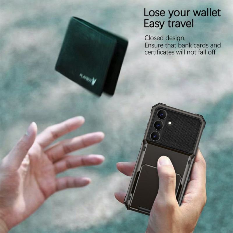 Coque Samsung Galaxy S25 FE Porte-Cartes à rabat