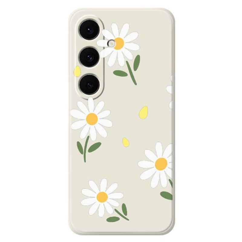 Coque Samsung Galaxy S25 FE Silicone Marguerites
