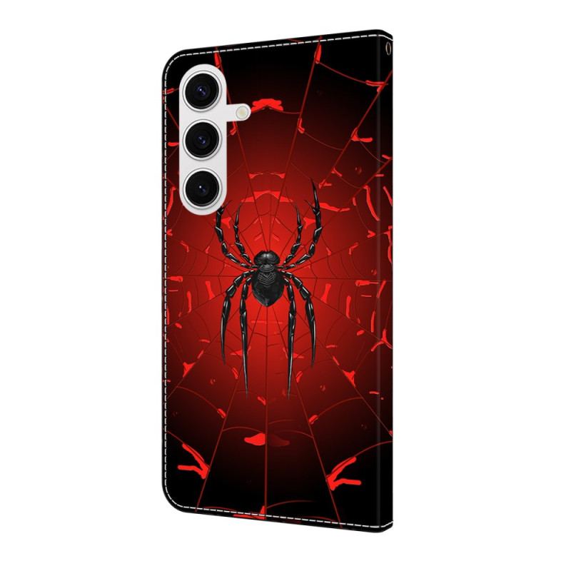 Housse Samsung Galaxy S25 FE Araignée noire