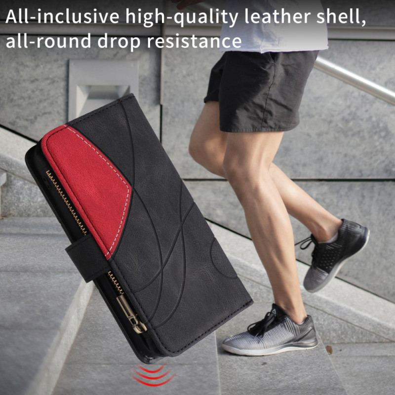 Housse Samsung Galaxy S25 FE Bicolore Ondulation