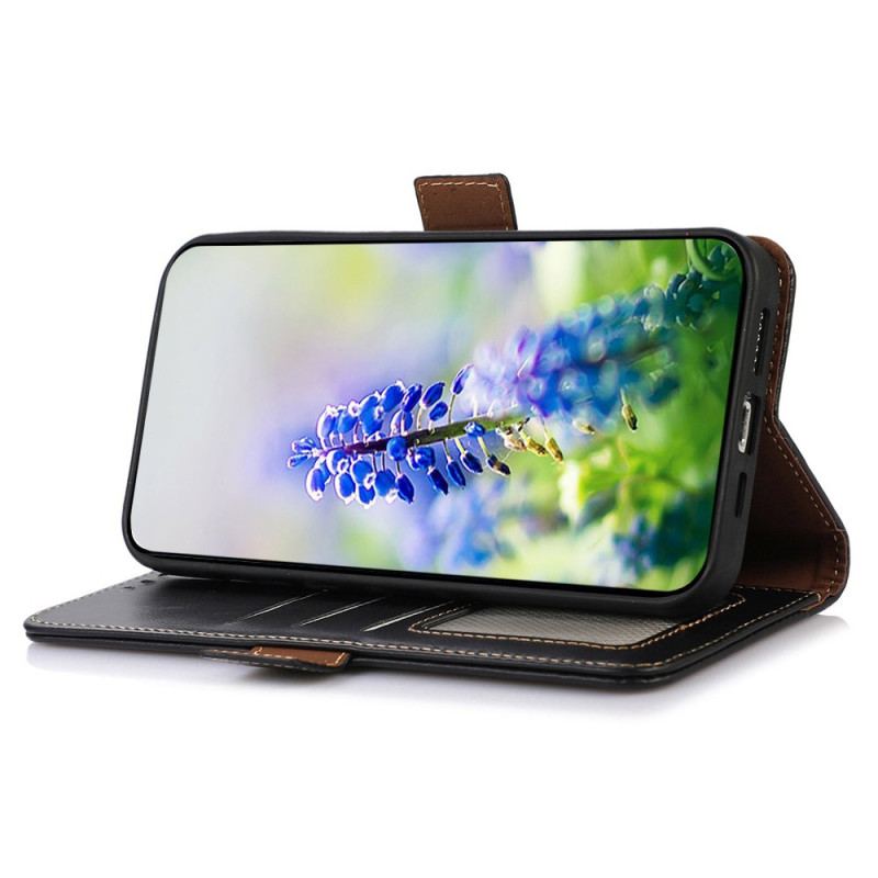 Housse Samsung Galaxy S25 FE Blocage RFID Cuir