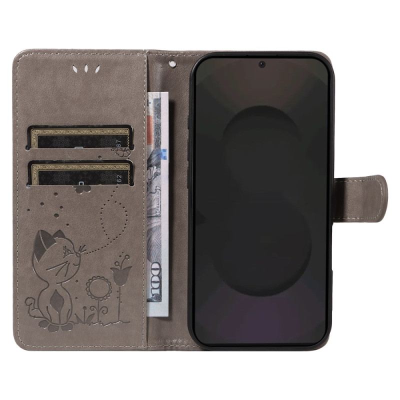 Housse Samsung Galaxy S25 FE Chat et Abeille