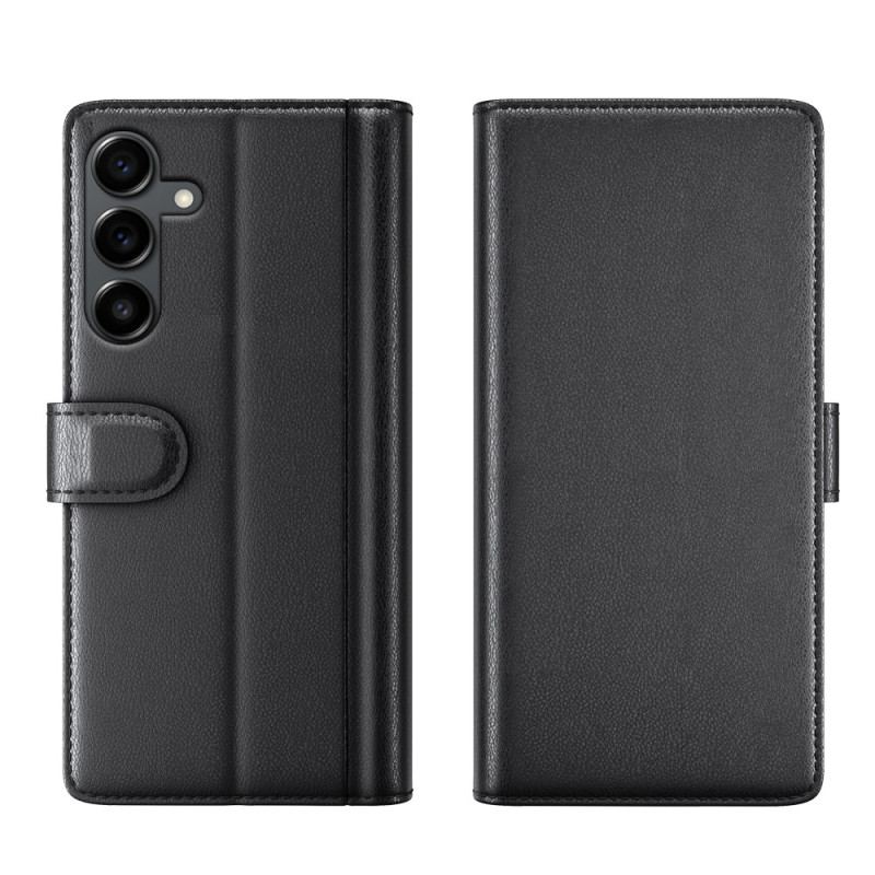 Housse Samsung Galaxy S25 FE Cuir Véritable