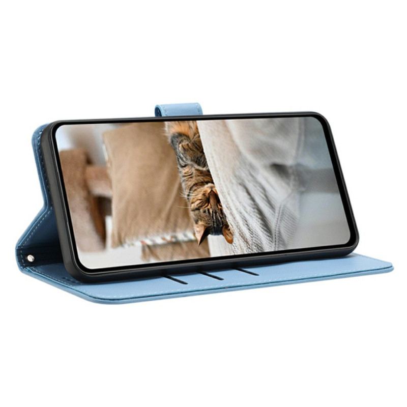 Housse Samsung Galaxy S25 FE Empreinte Chats à Lanière