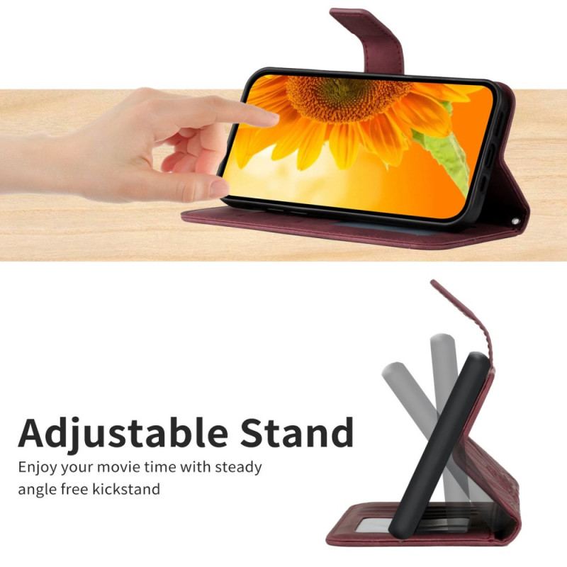 Housse Samsung Galaxy S25 FE Empreinte Tournesol à Bandoulière