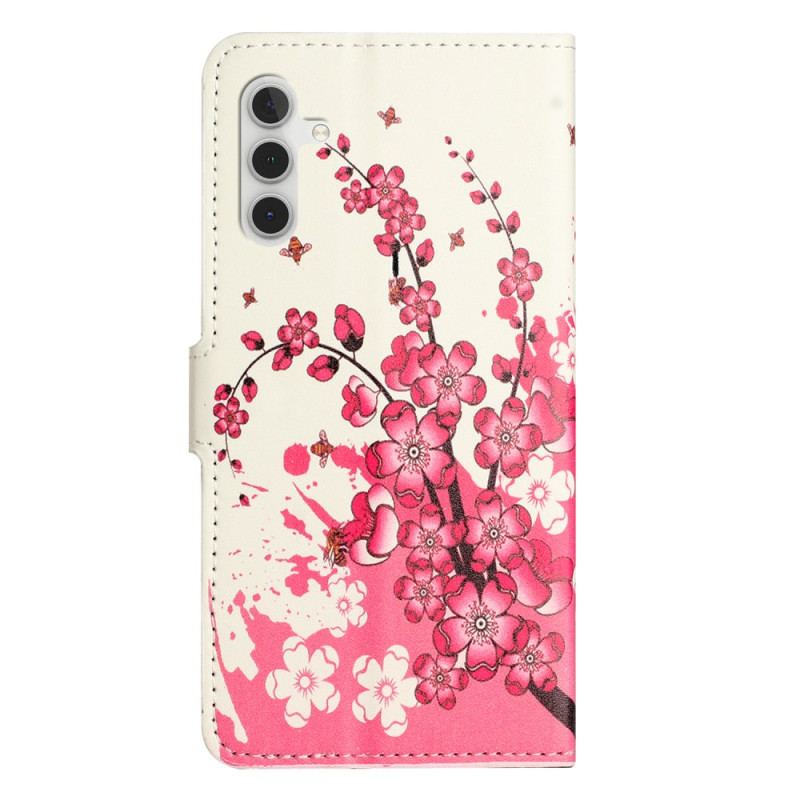 Housse Samsung Galaxy S25 FE Fleurs de Prunier