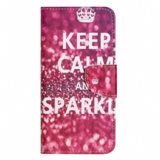 Housse Samsung Galaxy S25 FE Keep Calm and Sparkle