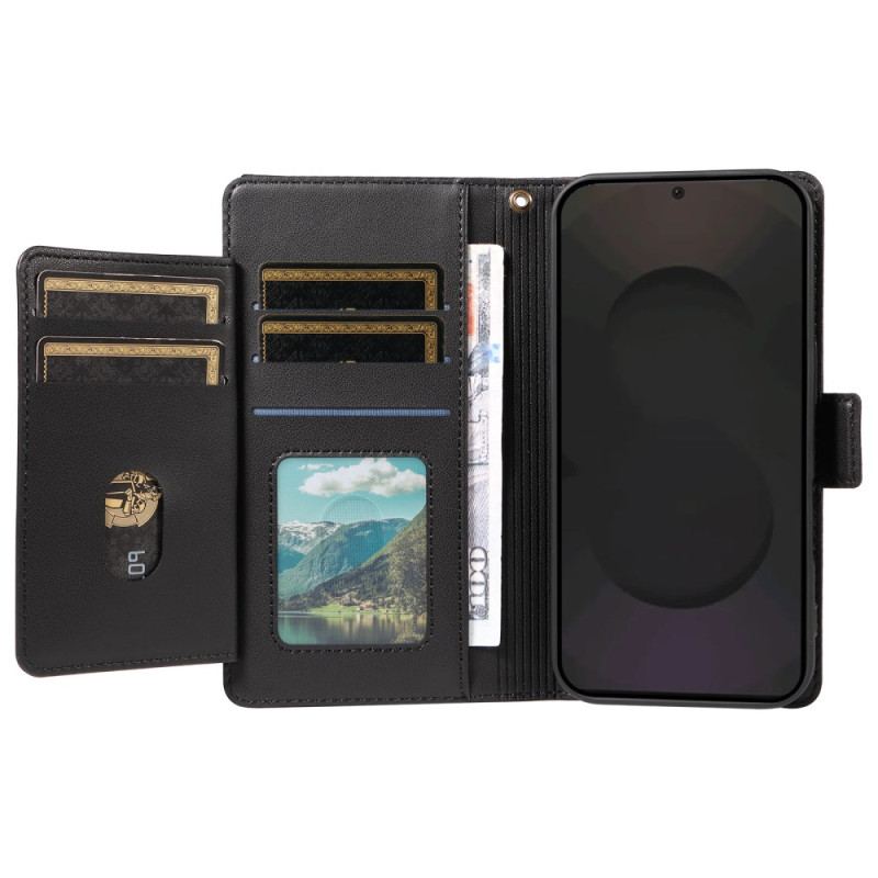 Housse Samsung Galaxy S25 FE Porte-Cartes et Dragonne