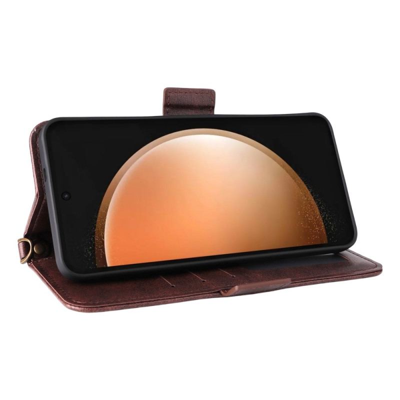 Housse Samsung Galaxy S25 FE Portefeuille Multifonctionnel