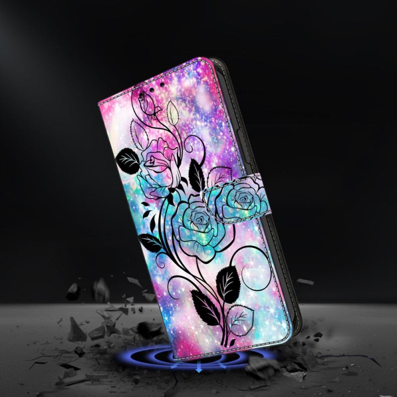 Housse Samsung Galaxy S25 FE Rose Dessiné