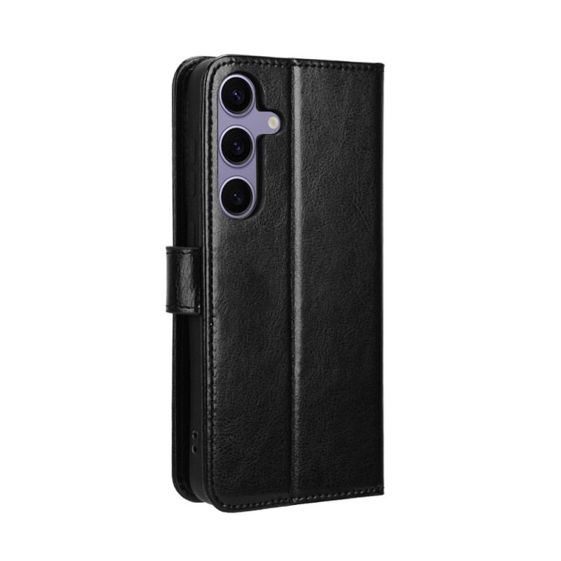 Housse Samsung Galaxy S25 FE Simili Cuir Flashy