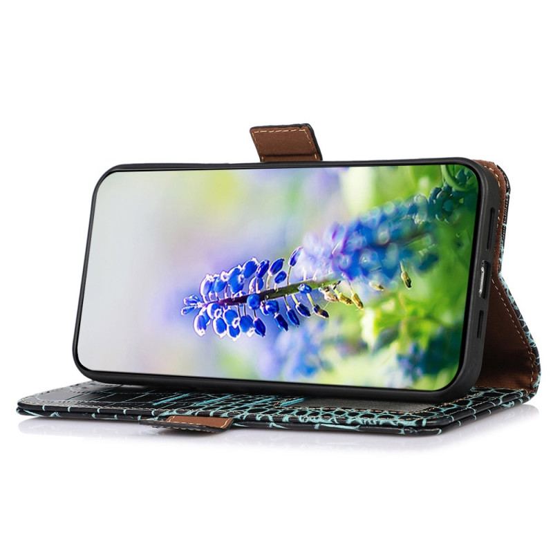 Housse Samsung Galaxy S25 FE Style Crocodile