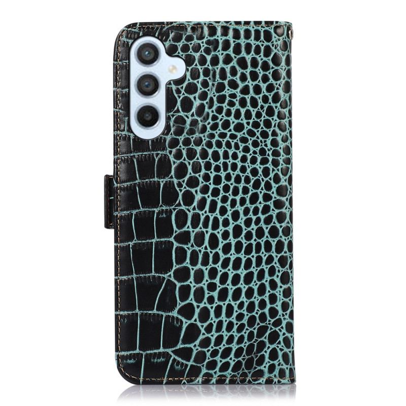 Housse Samsung Galaxy S25 FE Style Crocodile