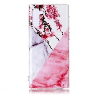 Coque Samsung Galaxy Note 10 Incroyable Marbre Floral