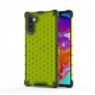 Coque Samsung Galaxy Note 10 Style Nid d'Abeille