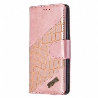 Housse Samsung Galaxy Note 10 Effet Peau de Crocodile Classique
