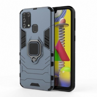 Coque Samsung Galaxy M31 Ring Résistante