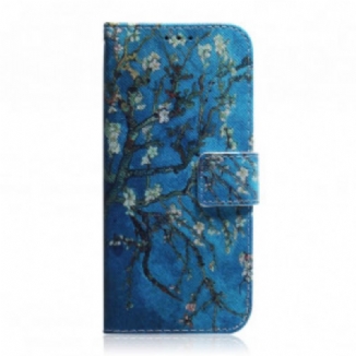 Housse Motorola Edge 20 Branche d'Arbre Fleuri