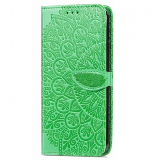 Housse Motorola Edge 20 Feuilles Tribales