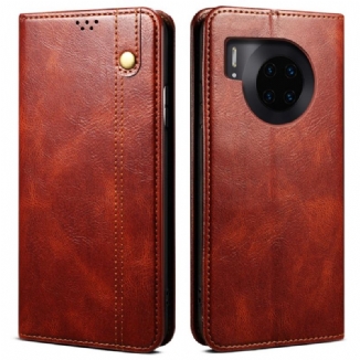 Flip Cover Honor 50 Lite / Huawei Nova 8i Simili Cuir Ciré
