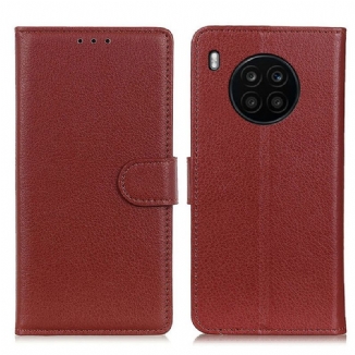 Housse Honor 50 Lite / Huawei Nova 8i Litchi Texture